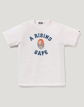 A RISING BAPE TEE MENS
