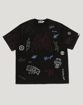 OVERALL PRINT RELAXED FIT TEE MENS