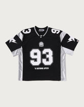SOLID CAMO JACQUARD MESH CROPPED FIT FOOTBALL JERSEY MENS
