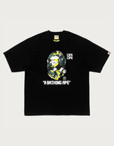 BAPE X CR7 LIFE GRAPHIC A BATHING APE RELAXED FIT TEE #1 MENS