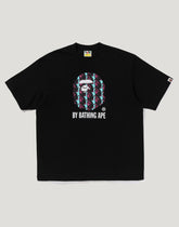 APE HEAD PATTERN BY BATHING APE RELAXED FIT TEE MENS