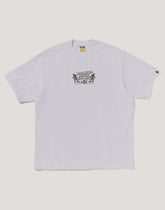 BAPE SLOGAN RELAXED FIT TEE MENS