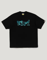 COLOR CAMO BAPE LOGO RELAXED FIT TEE MENS