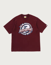 BAPE TWIN STA LOGO RELAXED FIT TEE MENS