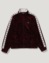 SOLID CAMO VELOUR METAL ONE POINT RELAXED FIT TRACK JACKET MENS