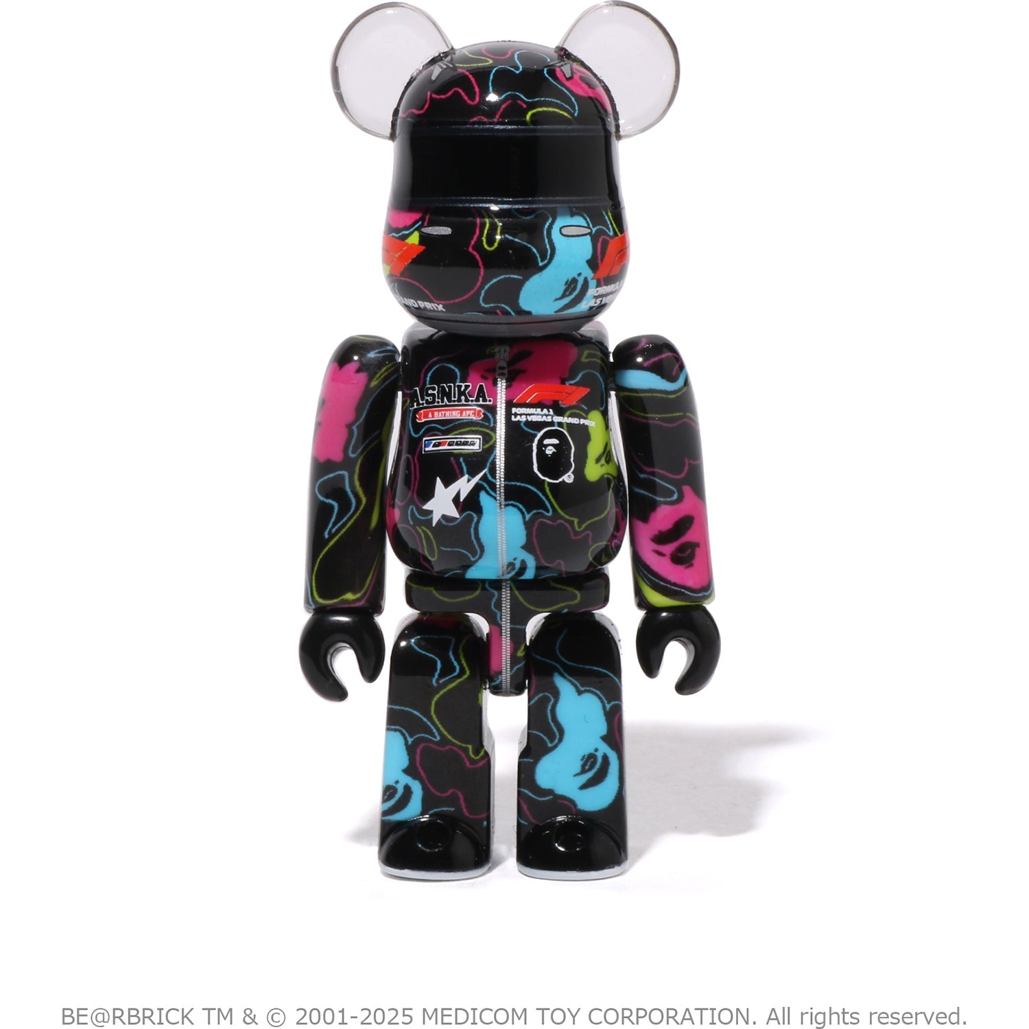 BAPE X F1 LAS VEGAS BE@RBRICK 100%&400%