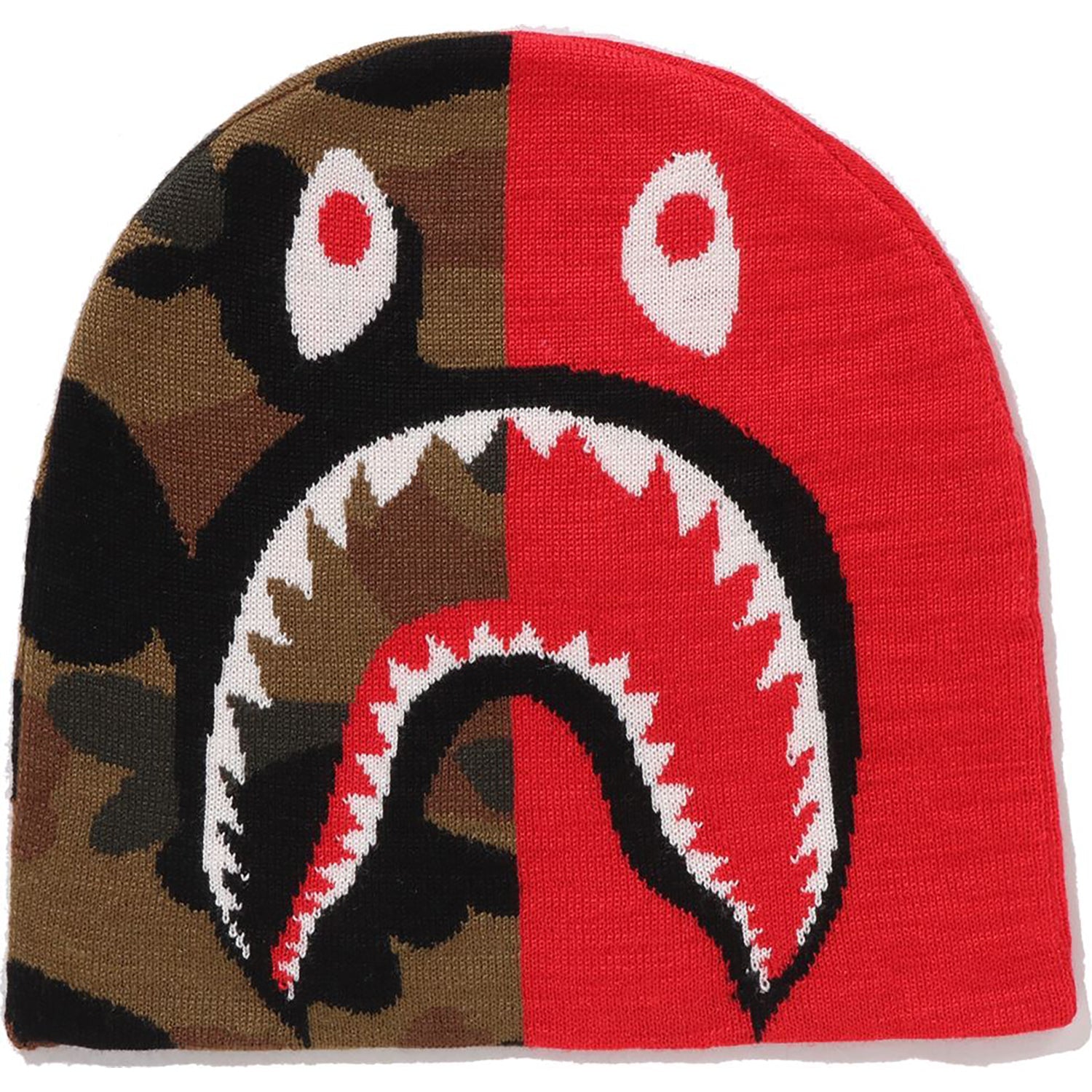 1ST CAMO SHARK KNIT CAP MENS