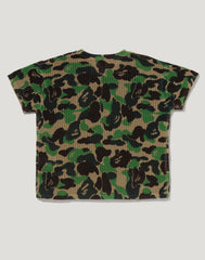 ABC CAMO CROCHET KNIT RELAXED FIT SWEATER KIDS