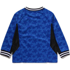 STA ALLOVER EMBROIDERY PATCH LS TEE KIDS