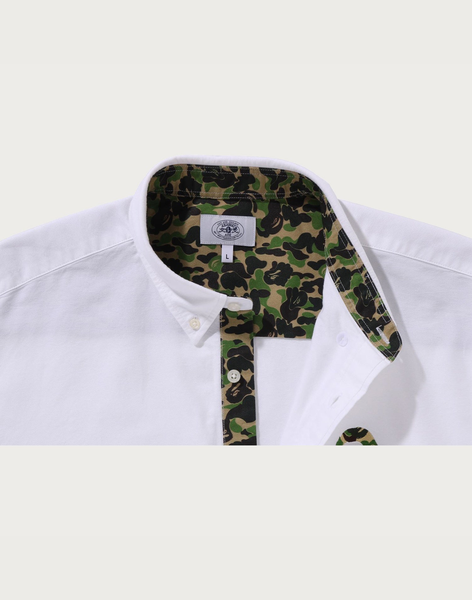 ABC CAMO ONE POINT RELAXED FIT SHIRT MENS