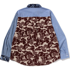 ASIA CAMO PATCHWORK SHIRT MENS