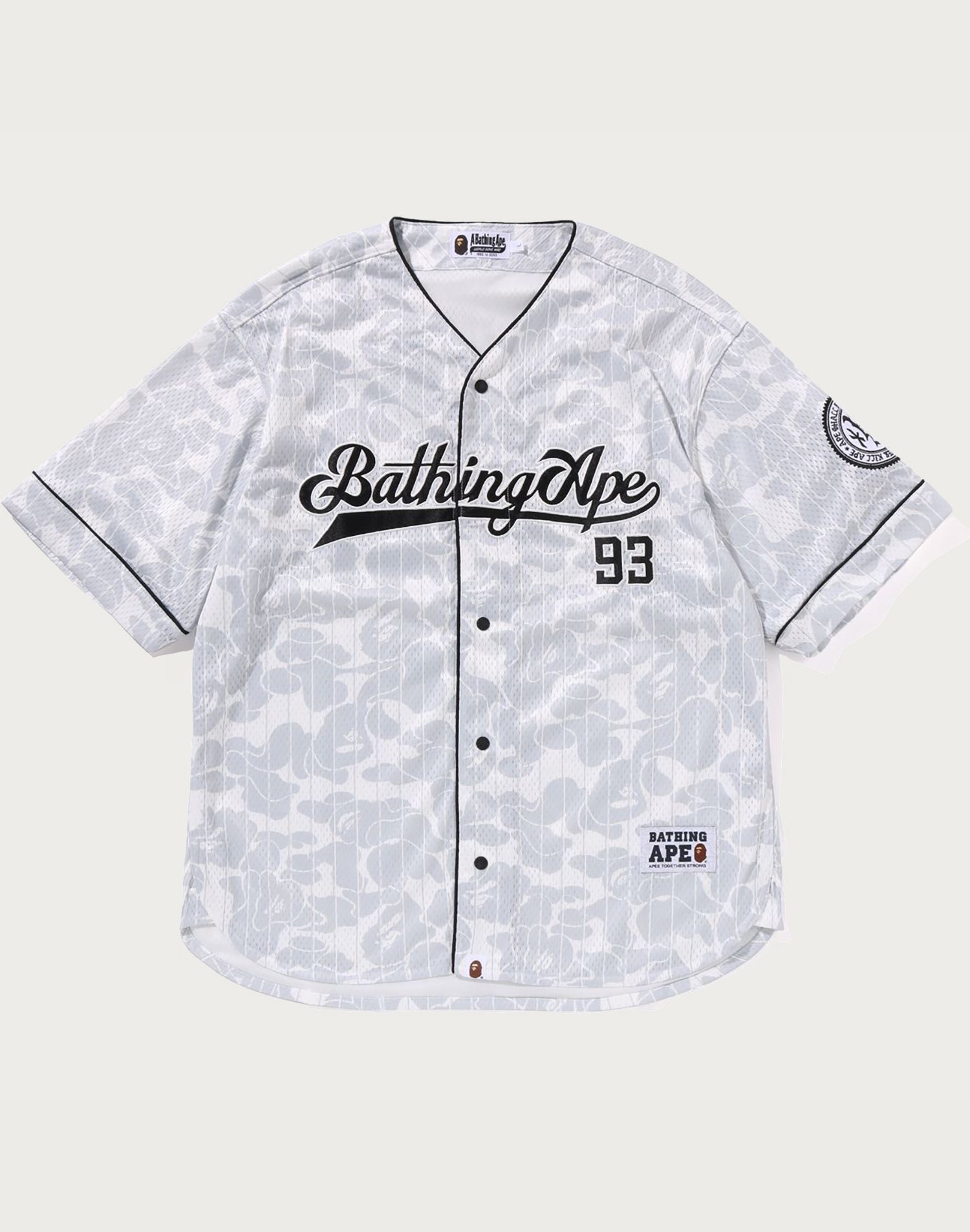 CAMO STRIPE BASEBALL SHIRT MENS