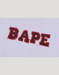 HAND DRAW BAPE LOGO RELAXED FIT TEE MENS