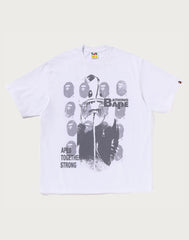SPRAY PRINT MULTI LOGO RELAXED FIT TEE MENS