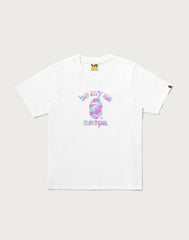 BAPE X AESPA COLLEGE RELAXED FIT TEE MENS