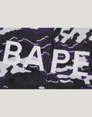 GLITCH WOODLAND CAMO FULL ZIP HOODIE MENS