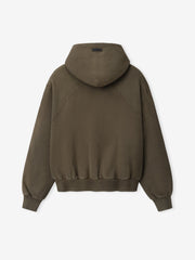 Sunfaded Classic Half Raglan Hoodie W/ Pocket